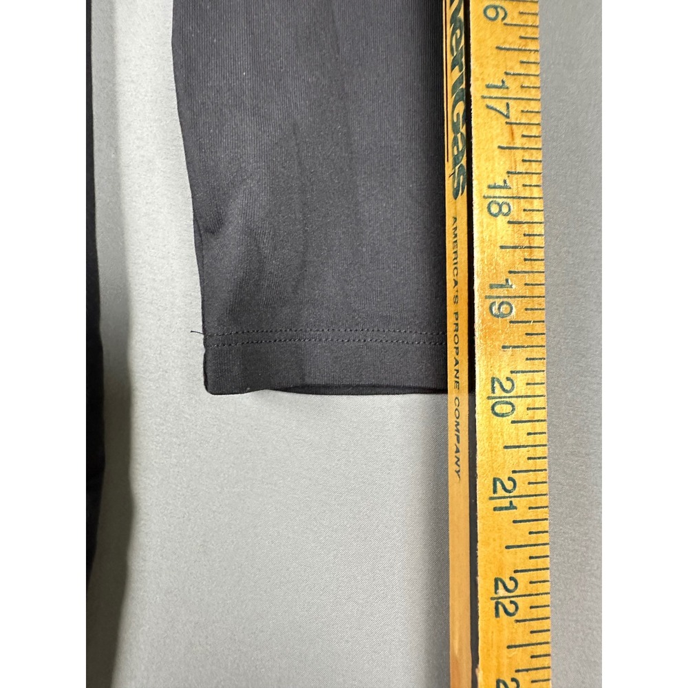 Aritzia Contour Off-Shoulder Maxi Dress Black Long Sleeve Bodycon Large 120815 - Picture 8 of 12